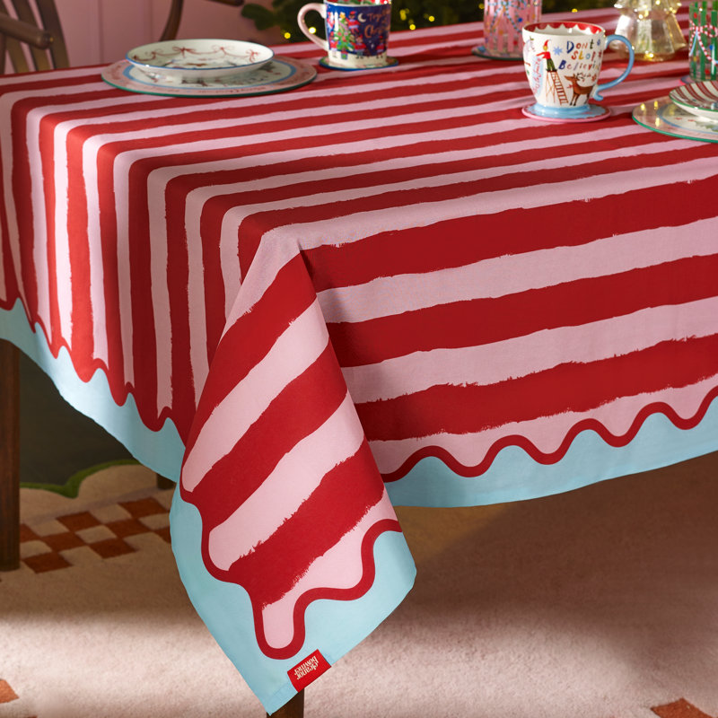 Stripe Cotton Table Cloth