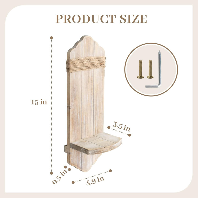 Wall Candle And Wall Lamp Two-Piece Set