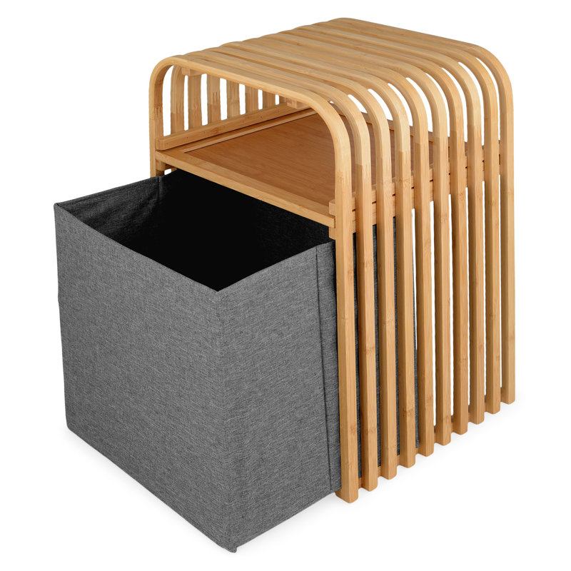 Strom Solid Wood Freestanding Bathroom Storage