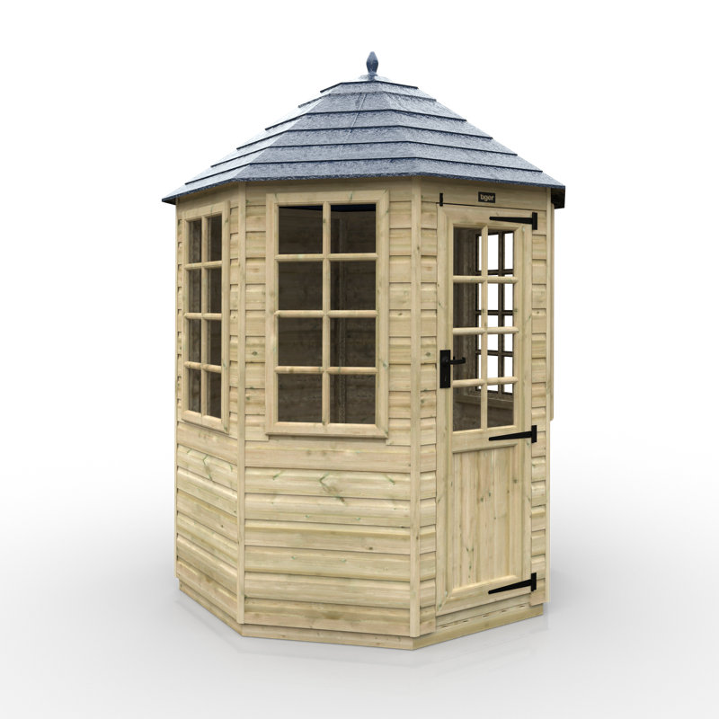 6x6w Tiger Elite Pressure-Treated Georgian Octagonal
