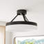 Danica Single Light Acrylic LED Semi Flush Mount
