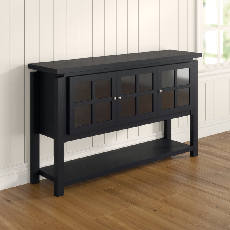 Mancha 380.64cm Sideboard, Black