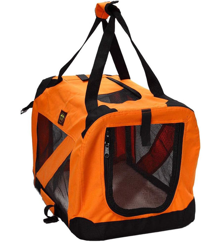 Caisse pour animaux Pet View, Orange, H 24,8 po x l 24,8 po x P 35,8 po