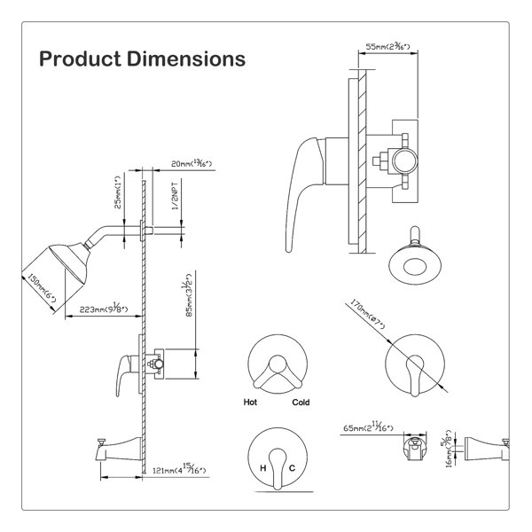 Dimensions du produit
