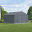 Remise en métal classique, 12 x 12, gris anthracite-119308592-85519960