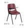 Westley Ergonomic Shell Chair with Right Handed Flip-Up Tablet Arm