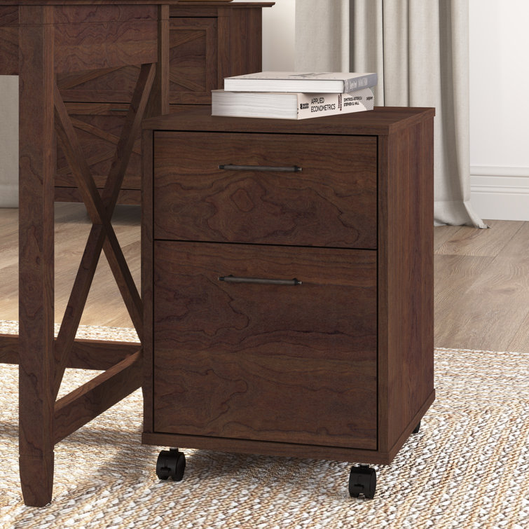 Huckins 16'' Wide 2 -Drawer Mobile File Cabinet