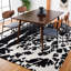 Tapis noir / blanc cassé Amica-1610963783