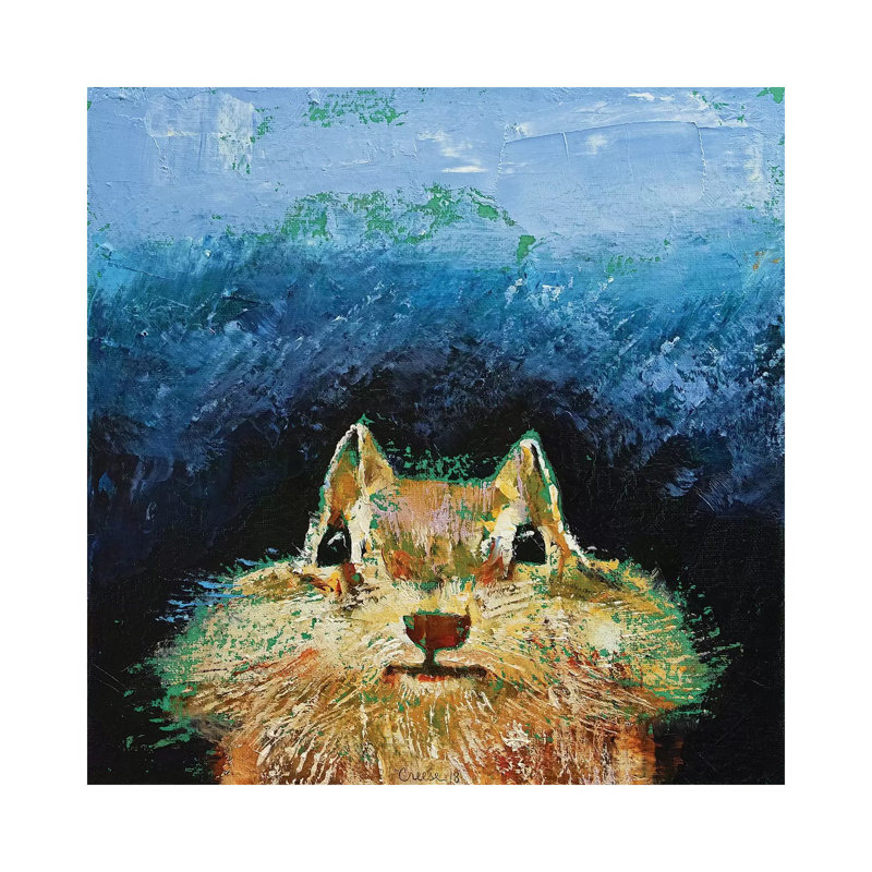 Chipmunk by Michael Creese - Wrapped Canvas Painting, 66.04 cm H x 66.04 cm W x 1.91 cm D