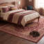 Tapis Basin2 traditionnel à médaillon délavé, style persan, bordeaux, cuivre, vert, crème, rose, lavable à la machine, antidérapant, à poils courts, pour l'intérieur et l'extérieur, adapté aux animaux domestiques, idéal pour le salon, la chambre, la salle à manger, l'entrée, le couloir ou le bureau.-78142260
