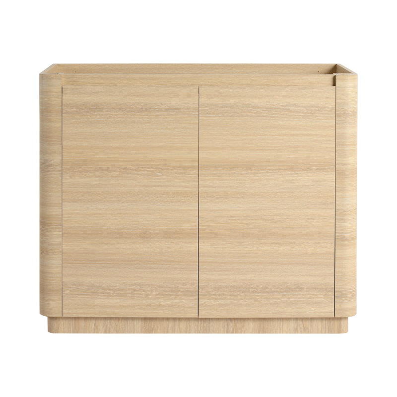 Base de meuble-lavabo autoportant American White Oak