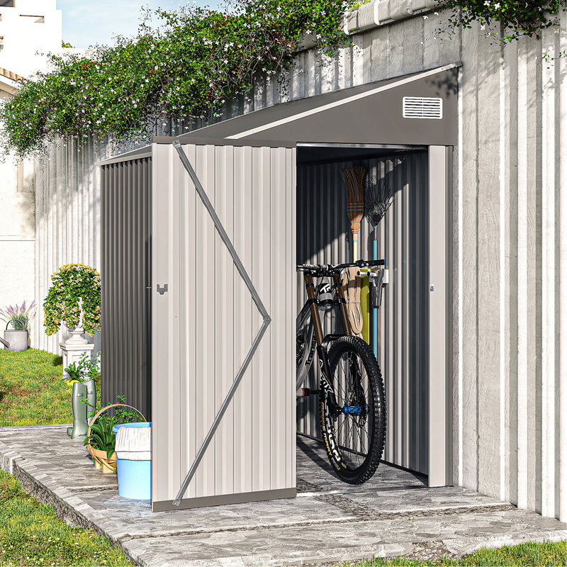Campcraft Optional Two-Colour Storage Shed, Single Hinge Door, Solid Structural Design, Good Ventilation, Surface With Protective Film, And Suitable For Various Scenarios
