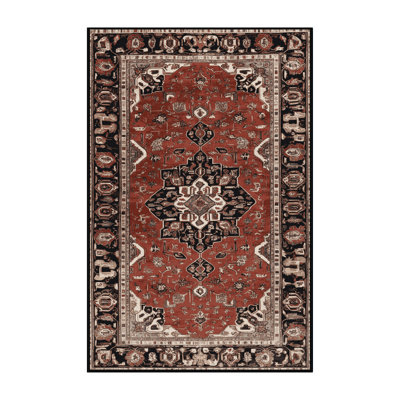 Tapis brun lavable à la machine