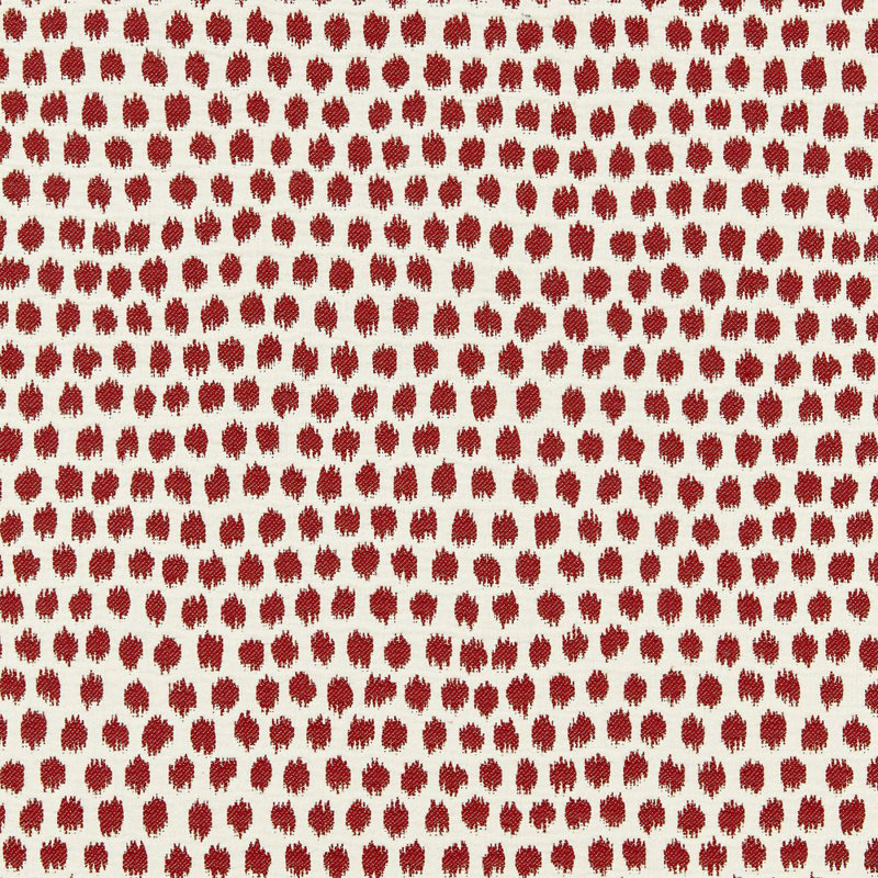La Boheme Dot Weave Fabric, Carnelian