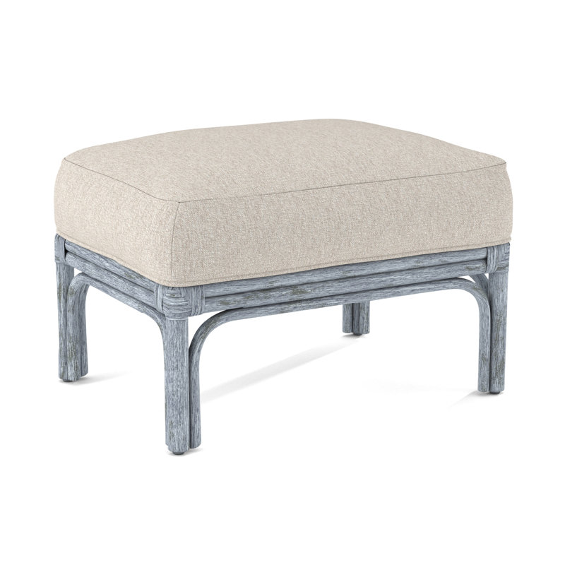 Boca Ottoman, Snow Crypton Performance; 0884-91, Aged Barrel