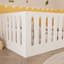 Lit simple au sol avec rails hauts et porte convertible, lit Montessori pour enfants en bois massif-39458741