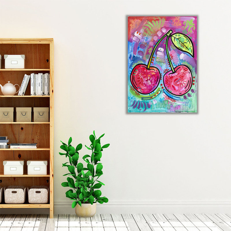 Cherry Time - Canvas Print Wall Art, 40" H x 30" W