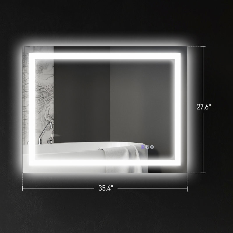 Miroir à DEL pour salle de bain