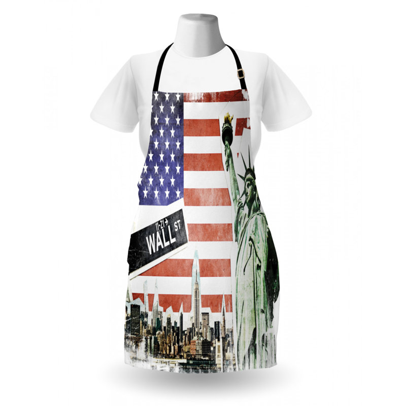 Independence Day Bib Apron