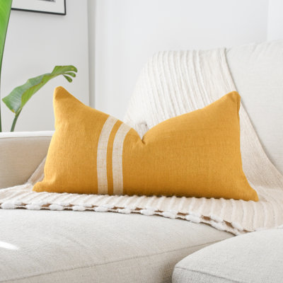 Textured Linen Lumbar