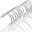 20 Pack Rubber Coated Metal Hangers For Clothes