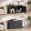 Armoire pour chat avec litière 31,97 "toutes saisons à double porte-1231614984