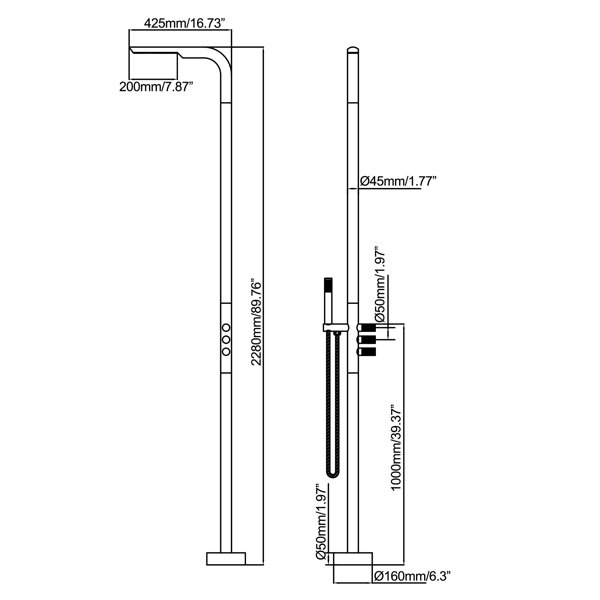 Dimensions du produit