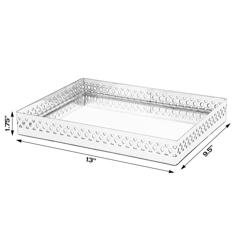 Plateau de service rectangulaire Kierah
