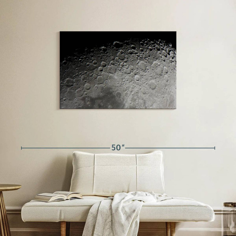 Oberle Moon Surface, 24" H x 36" W