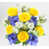 Jaune / Bleu / Crème sélectionné