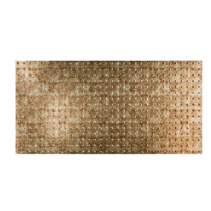 Panneau mural décoratif dôme en vinyle 4 pi x 8 pi FASÄDE, Blanc brillant