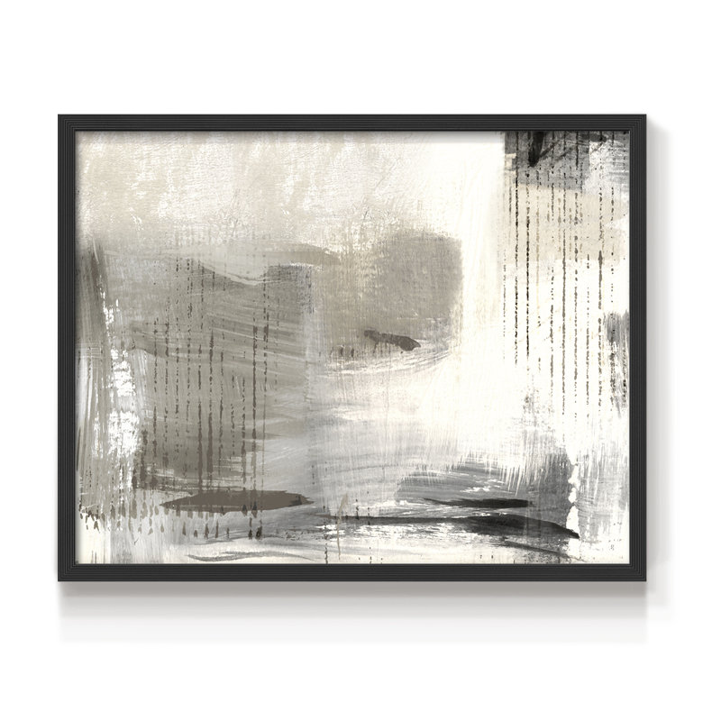 Soirée ombre subtile - reproduction encadrée - réaménageable, H 16 po x l 20 po, Noir, noir, noir, noir