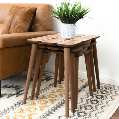 Ensemble de tables basses 3 pièces Beauton