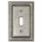 Hammered 1-Gang Toggle Light Switch Wall Plate-41007953