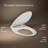 Carbyne Quiet-Close Elongated Toilet Seat