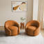 Aunna 89.2Cm Wide Swivel Barrel Chair-137911691