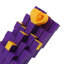 Boîte-cadeau imprimée en 3D Jouet amusant, modèle de puzzle, ornement mobile, jeu d'empilage variable PLA mauve et or brillant