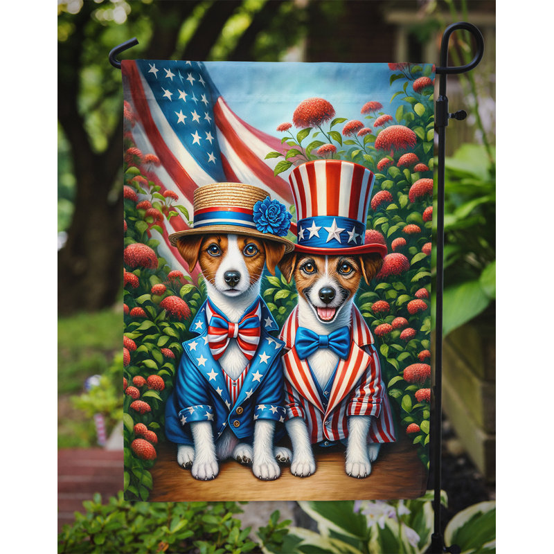 Drapeau All American Garden, Jack Russell terrier