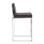 Tabouret de bar contemporain à haut dossier