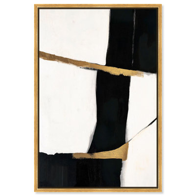 Art Remède noir et blanc, toile d'art Poids de noir II