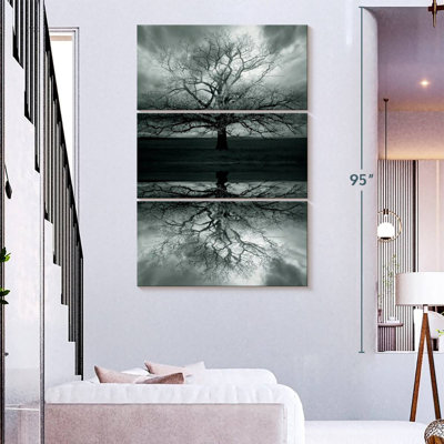 Hitzel Haunted Tree Reflection