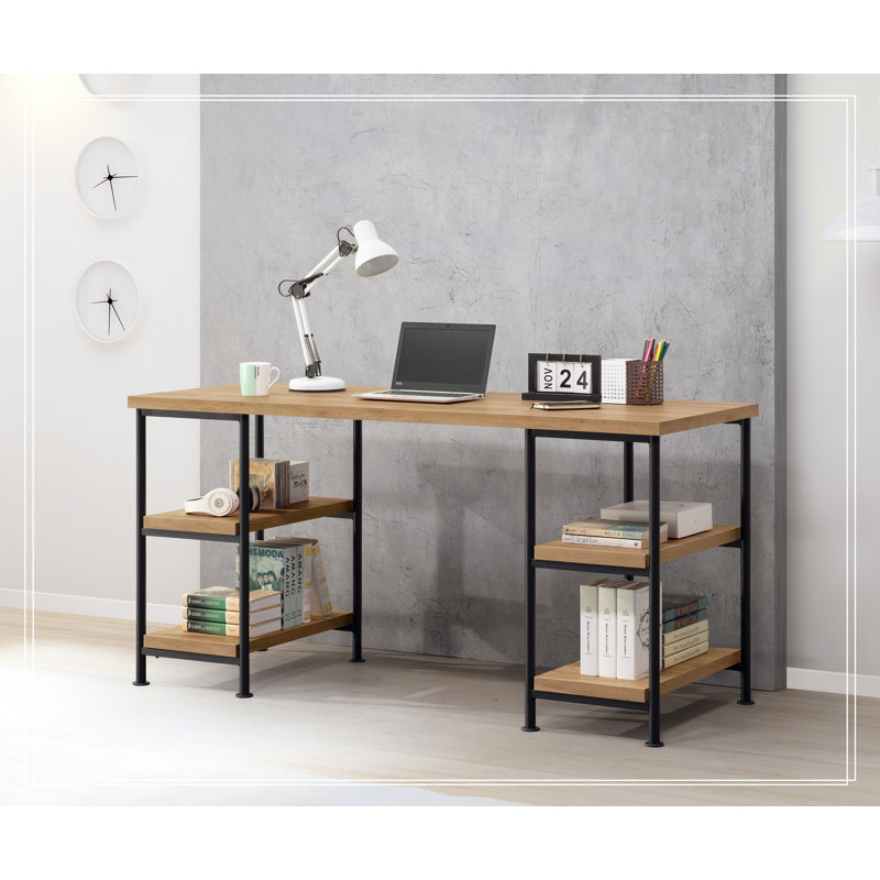 Bureau en chêne doré