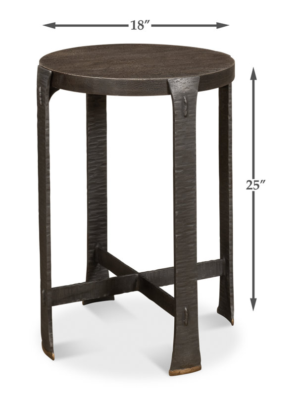 Solid Wood End Table