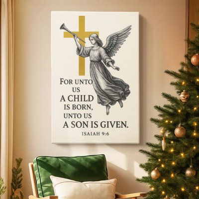 Sugar Blessing of Candle-Premium Gallery Wrapped Canvas