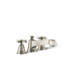 Pinstripe® Pure Deck-Mount Bath Faucet Trim for High-Flow Valve with Cross Handles, Valve Not Included-1683317908
