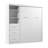 Arthor Metal Murphy Storage Bed-91461147