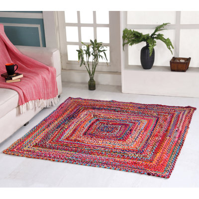 Lolita Striped Cotton Area Rug