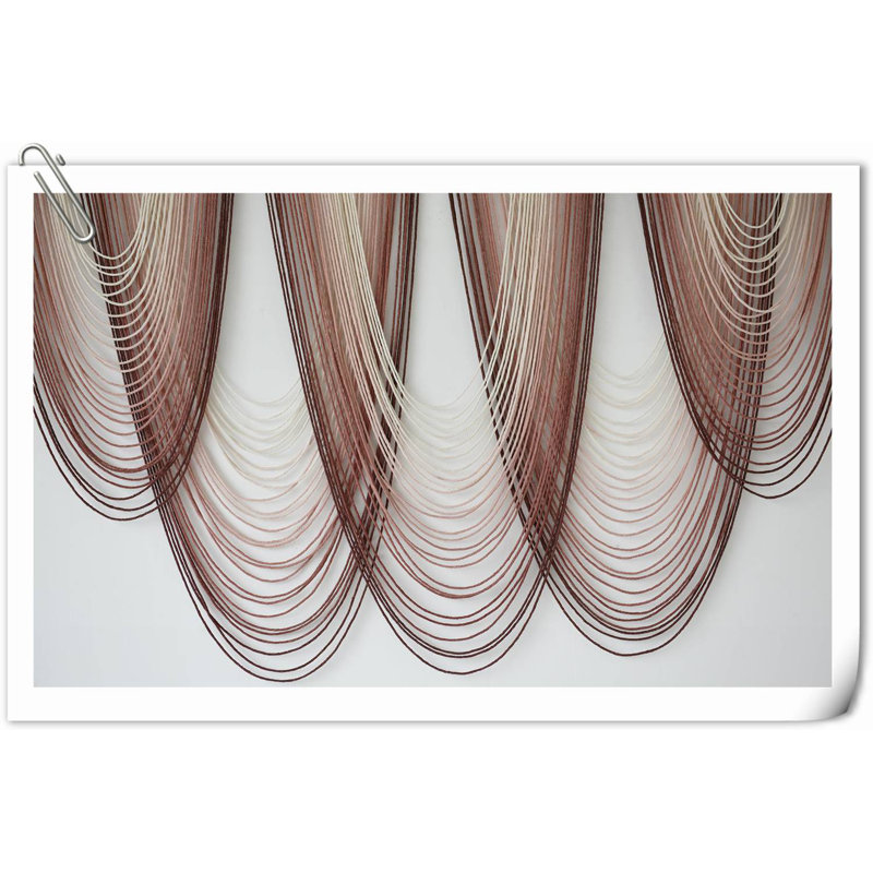 Wall Decor on Fabric, Pink