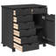 Solid Wood Standard Accent Cabinet-2088408624
