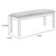 Banc en bois Welt